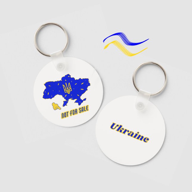 Map of Ukraine Keychain (Creator Uploaded)