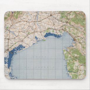 Map of Venice, Italy Mouse Pad