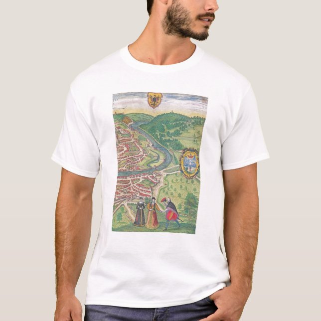 Map of Vienna T-Shirt (Front)