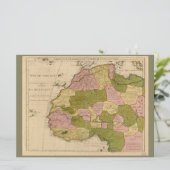 Map of West Africa (c 1718) (Standing Front)