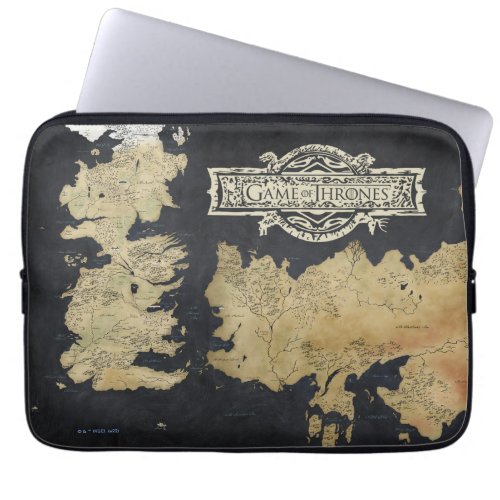 Map of Westeros Laptop Sleeve