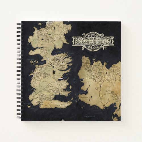 Map of Westeros Notebook
