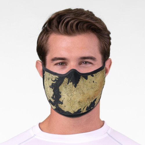 Map of Westeros Premium Face Mask