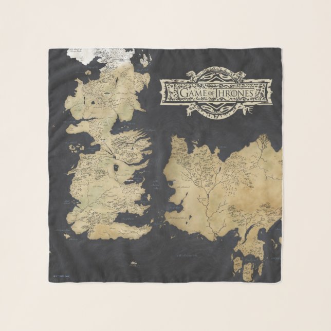 Map of Westeros Scarf (Front)