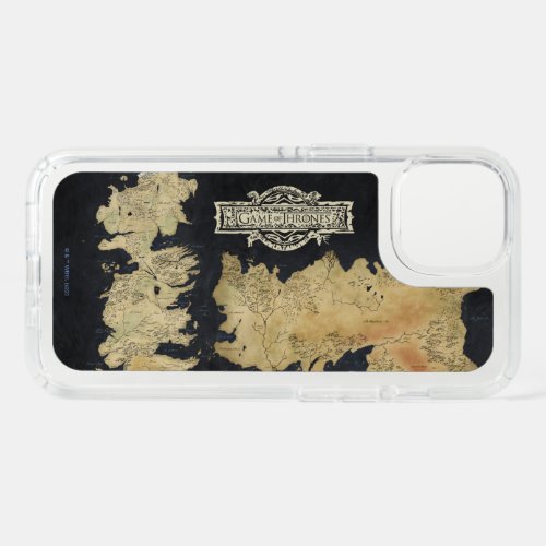 Map of Westeros Speck iPhone 13 Case