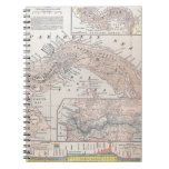 MAP: PANAMA, 1907 NOTEBOOK MAP: PANAMA, 1907 NOTEBOOK