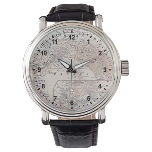 MAP PANAMA 1907 WATCH