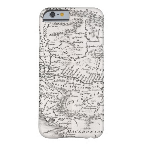 MAP PANNONIA BARELY THERE iPhone 6 CASE
