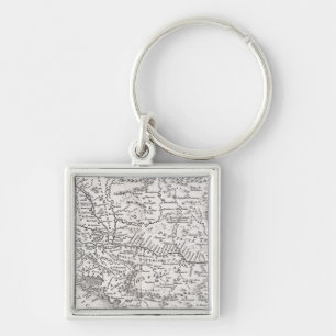 MAP: PANNONIA KEYCHAIN