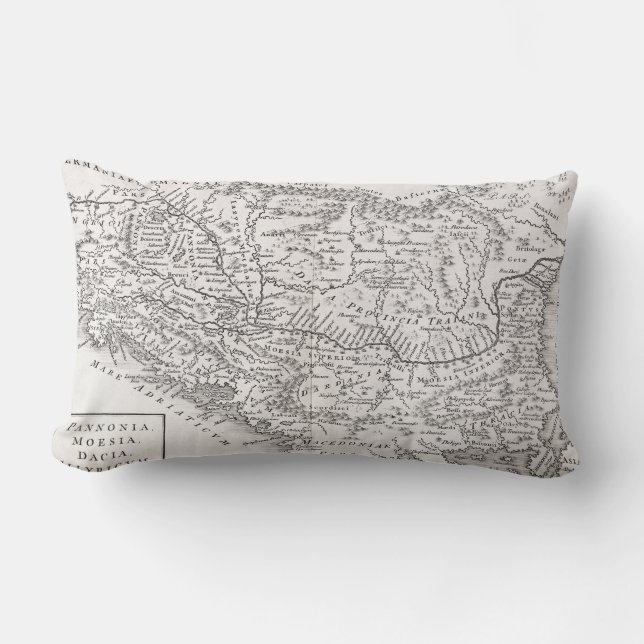 MAP: PANNONIA LUMBAR PILLOW (Front)