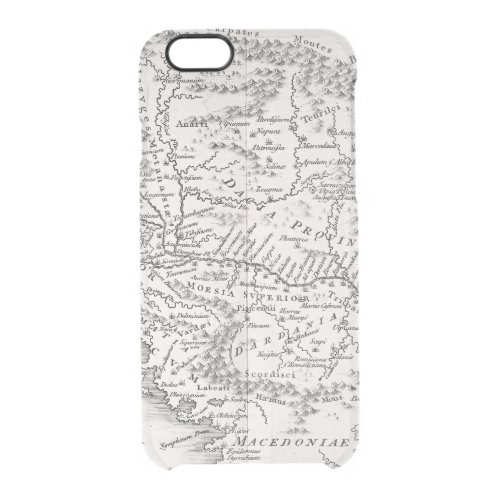 MAP PANNONIA CLEAR iPhone 66S CASE