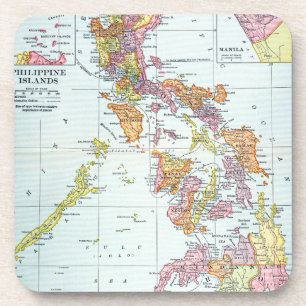 MAP: PHILIPPINES, 1905 COASTER