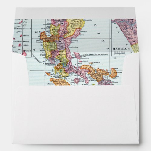 MAP PHILIPPINES 1905 ENVELOPE