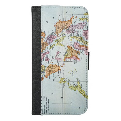 MAP PHILIPPINES 1905 iPhone 66S PLUS WALLET CASE