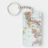 Louisville Map Keychain | Zazzle