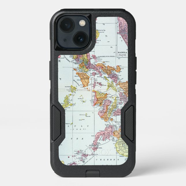 MAP: PHILIPPINES, 1905 OTTERBOX iPhone CASE (Back)