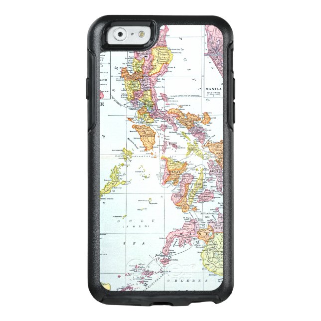 MAP: PHILIPPINES, 1905 OTTERBOX iPhone CASE (Back)