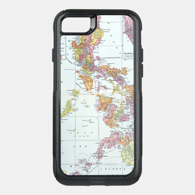 MAP: PHILIPPINES, 1905 OTTERBOX iPhone CASE (Back)