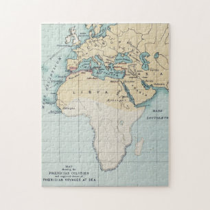 MAP: PHOENICIAN EMPIRE JIGSAW PUZZLE
