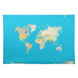 map placemat