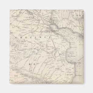 Map, Province of Buenos Aires, neighboring regions Magnet