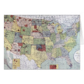 MAP: RESERVATIONS, 1892 (Front Horizontal)