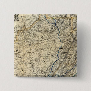 Map Richmond and Louisville RR Pinback Button