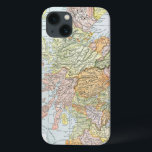 MAP: SCOTLAND iPhone 13 CASE<br><div class="desc">Line engraving, 19th century.</div>