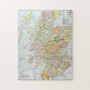 MAP: SCOTLAND JIGSAW PUZZLE
