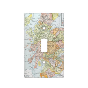MAP: SCOTLAND LIGHT SWITCH COVER
