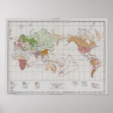 Languages of the World map poster