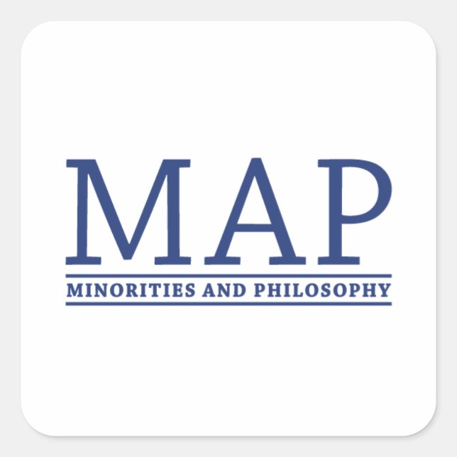 MAP Stickers - White Background (Front)