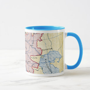 MAP: UKRAINE, c1906 Mug