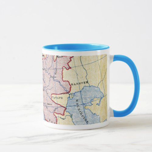 MAP UKRAINE c1906 Mug