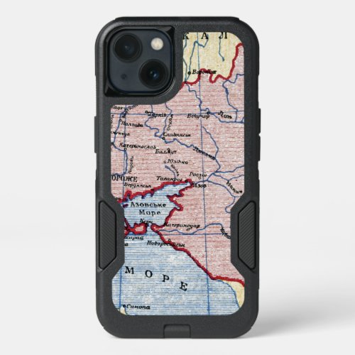 MAP UKRAINE c1906 iPhone 13 Case