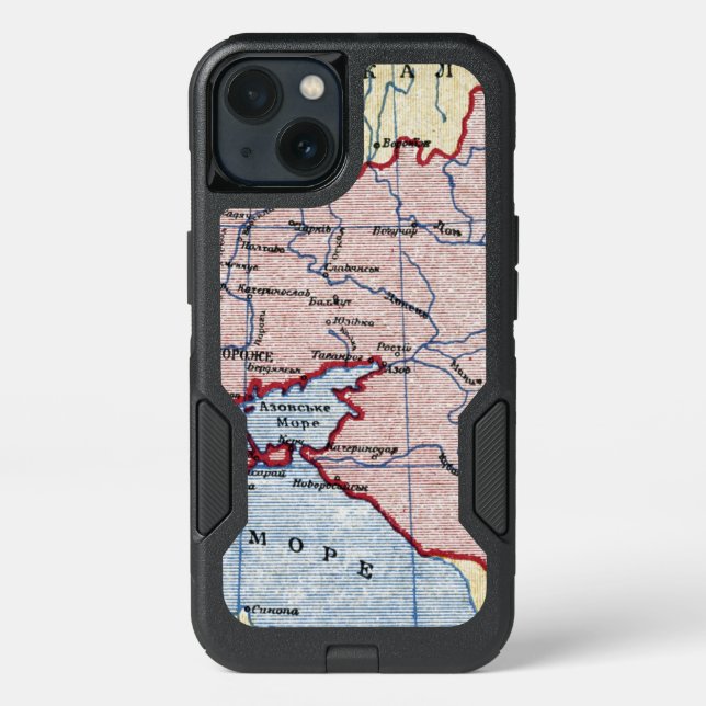 MAP: UKRAINE, c1906 Otterbox iPhone Case (Back)