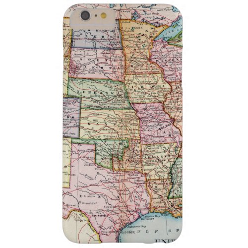 Map United States 1905 Barely There iPhone 6 Plus Case