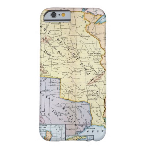 Map US Expansion 1905 Barely There iPhone 6 Case