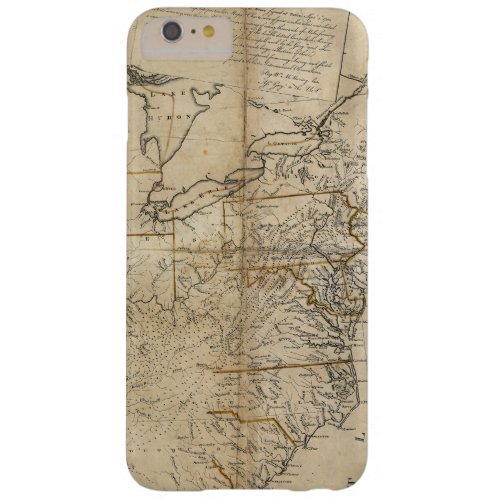 MAP USA 1783 BARELY THERE iPhone 6 PLUS CASE