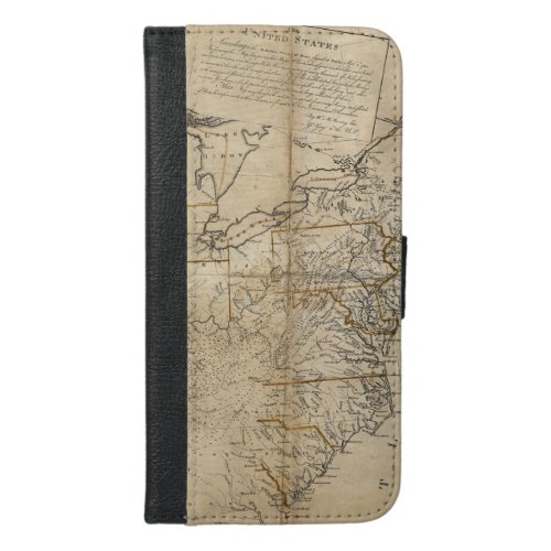 MAP USA 1783 iPhone 66S PLUS WALLET CASE