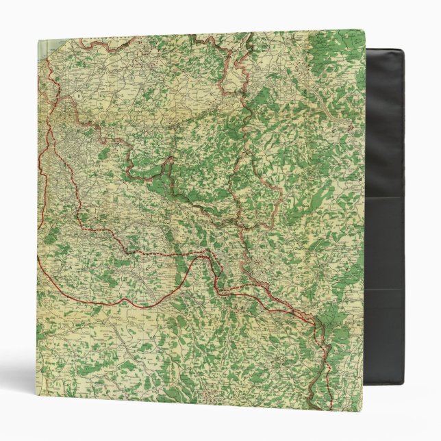 Map Western Front 3 Ring Binder (Front/Inside)
