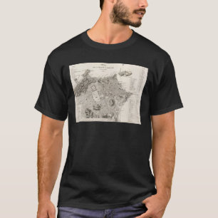 Mapa da cidade do Rio de Janeiro (1820) T-Shirt