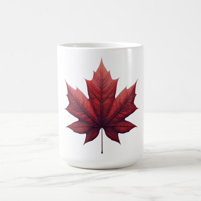 Mapel Leaf, Ahornblatt Coffee Mug (Center)
