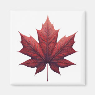 Mapel Leaf, Ahornblatt Magnet