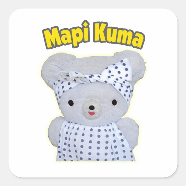 Mapi Kuma Stickers #1 (Front)