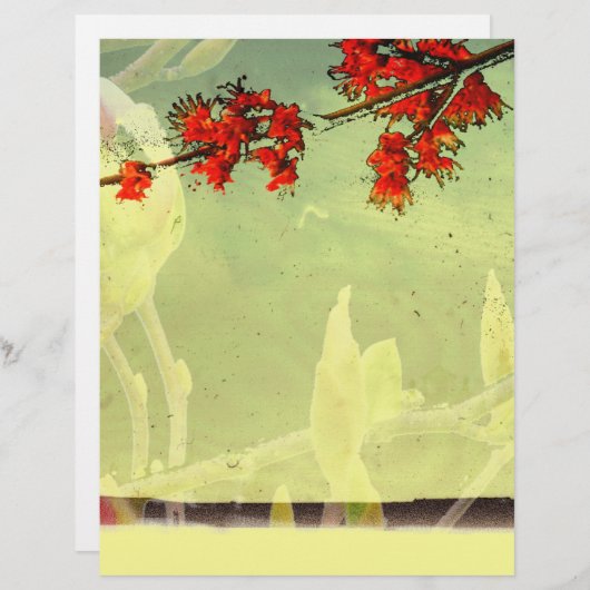 Maple and Magnolia Blossom (Front/Back)