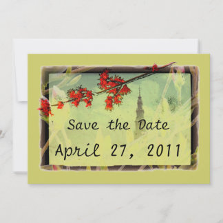 Maple and Magnolia Blossom Save The Date