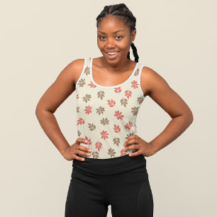Maple Ash Leaves Tank Top