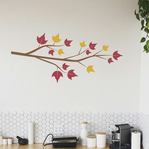Maple Branch Wall Decal 