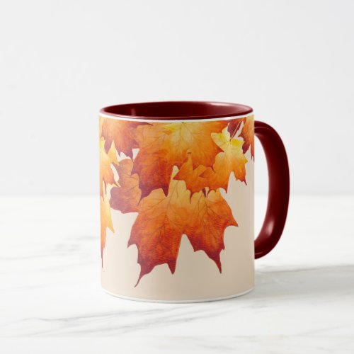 Maple Couple on a Combo Mug 2